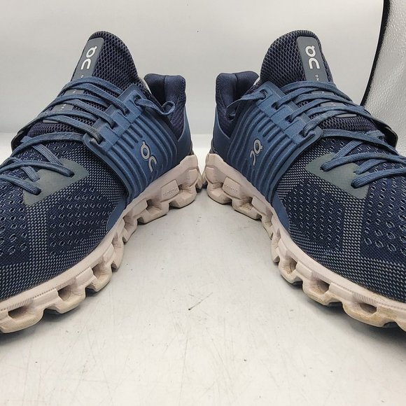 On Cloud Cloudswift Mens 10.5 Cloudtec Running Shoes Blue Helion Athletic - Picture 3 of 13